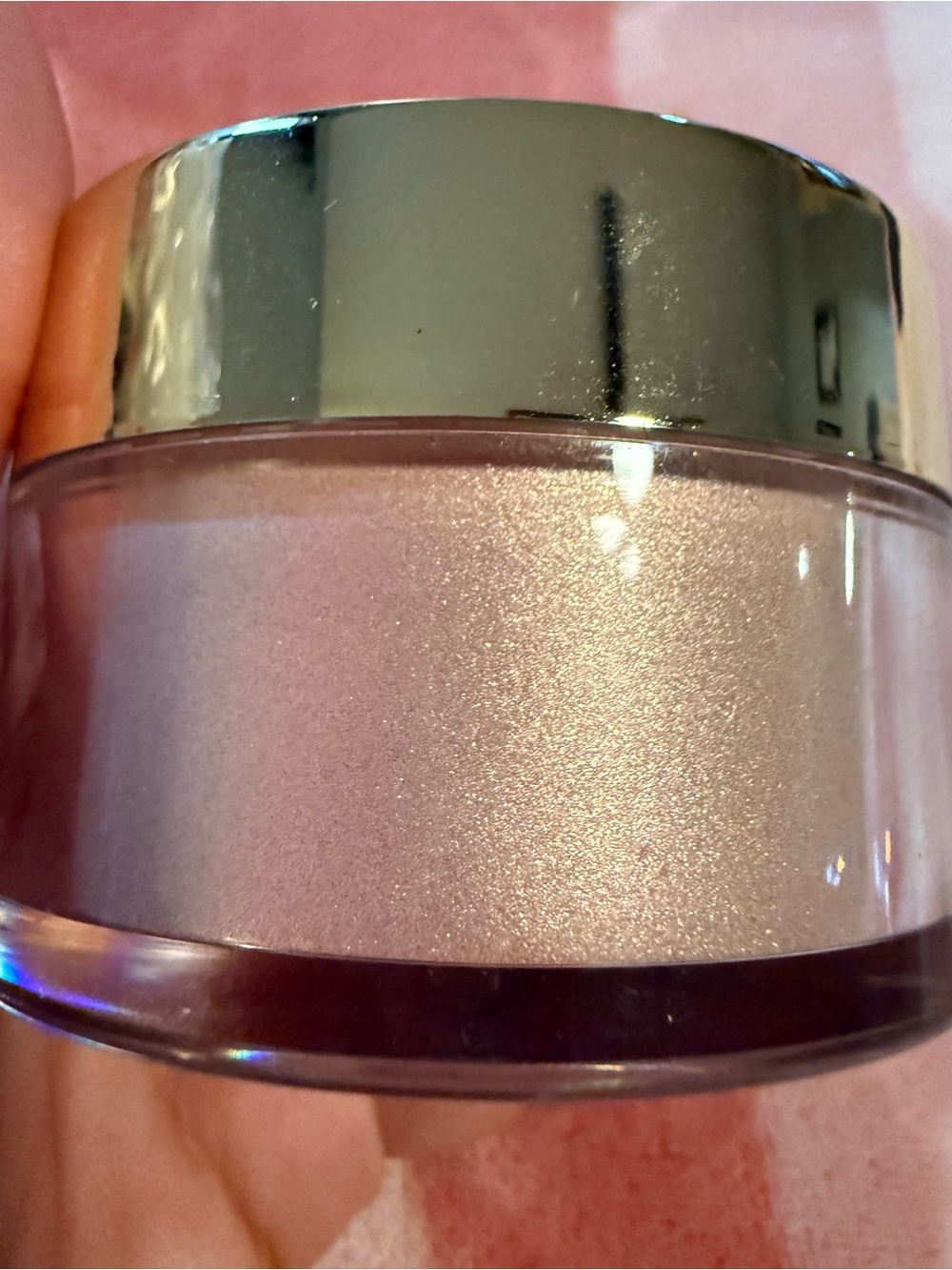 Awesome Too Faced PEACH TINSEL Peaches + Cream Loose Sparkling Powder - Picture 9 of 10
